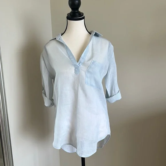 Linen blouse - Picture 1 of 3